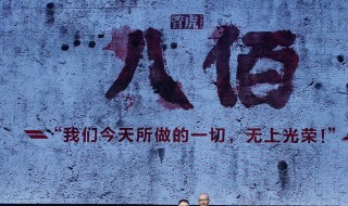 八佰讲的是什么故事（八佰讲的是什么故事情节）