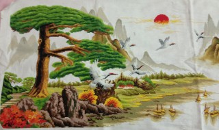 如何清洗十字绣 如何清洗十字绣成品布