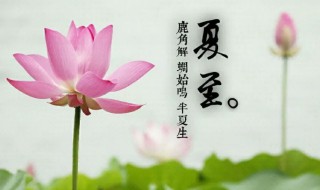 夏至什么时候 夏至什么时候天亮