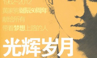 光辉岁月歌词粤语 黄家驹光辉岁月歌词粤语