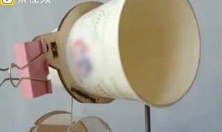 纸杯留声机原理 纸杯留声机原理视频