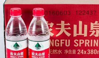 农夫山泉是什么水 农夫山泉矿泉水图片