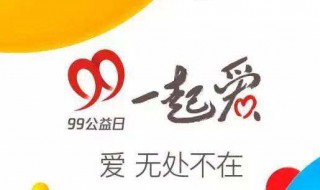 99公益日是什么意思（99公益日是什么意思捐款）