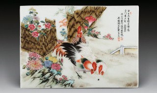 民国瓷板画的鉴别方法（民国瓷板画的鉴别方法图片）