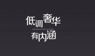 低调奢华有内涵下一句（低调奢华有内涵下一句是什么）