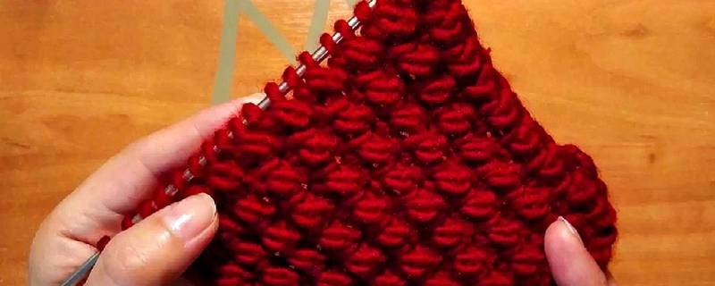 织围巾如何结尾 织围巾如何结尾视频